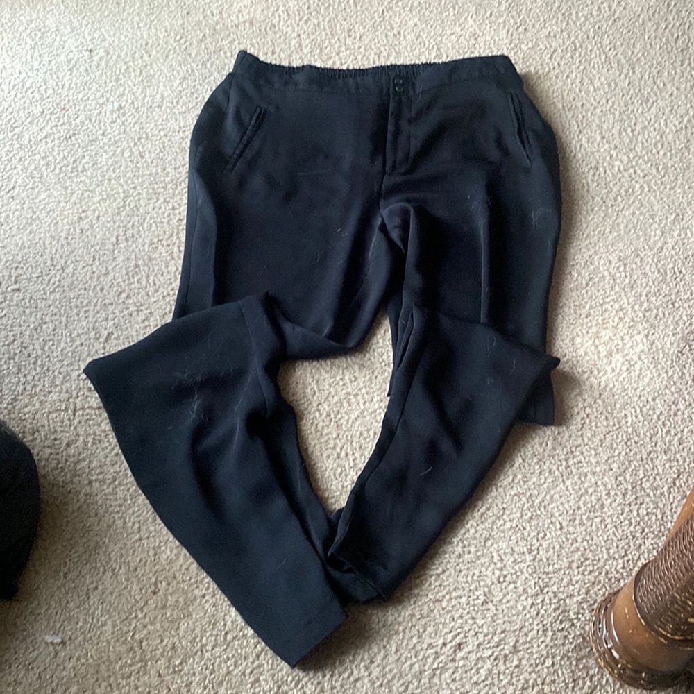 Black Mock dress pants